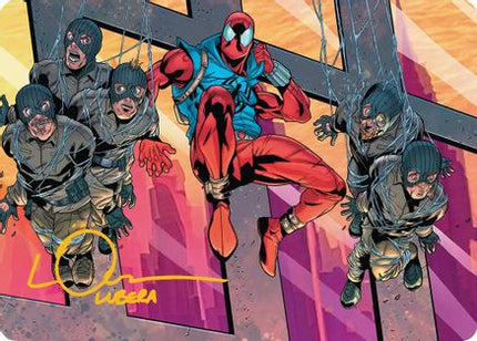 Scarlet Spider, Ben Reilly Art Card (Gold-Stamped Signature) [Art Series: Marvel's Spider-Man]