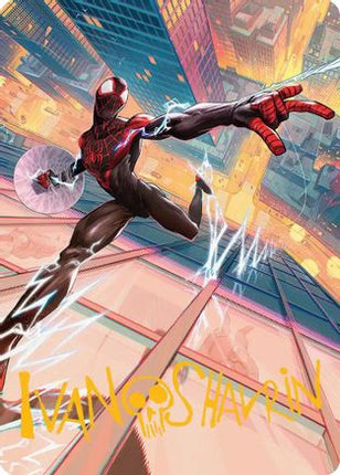 Ultimate Spider-Man Art Card (Gold-Stamped Signature) [Art Series: Marvel's Spider-Man]
