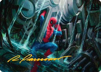 Strength of Will Art Card (Gold-Stamped Signature) [Art Series: Marvel's Spider-Man]