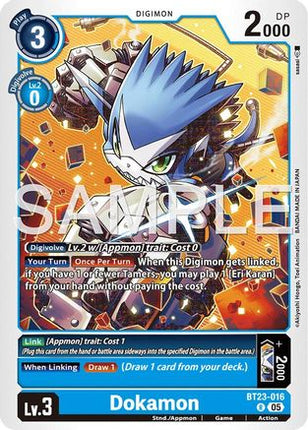 Dokamon [BT23-016] [Hackers' Slumber] Foil