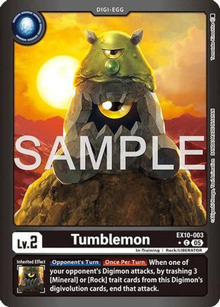 Tumblemon (Limited Foil) [EX10-003] [Sinister Order] Foil