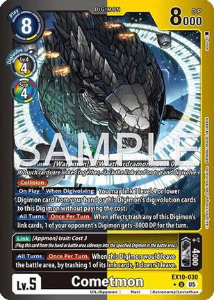 Cometmon (Limited Foil) [EX10-030] [Sinister Order] Foil