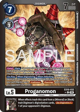 Proganomon (Limited Foil) [EX10-032] [Sinister Order] Foil