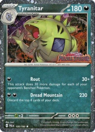 Tyranitar (Paldea Evolved Stamp) - 135/null [Miscellaneous Cards & Products] Holofoil