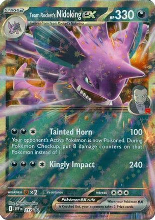 Team Rocket's Nidoking ex - 217 - 217/null [SV: Scarlet & Violet Promo Cards] Holofoil