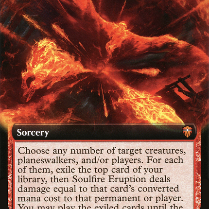 Soulfire Eruption (Extended Art) [Commander Legends]