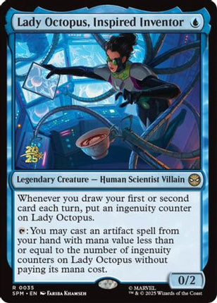 Lady Octopus, Inspired Inventor [Prerelease Cards] Foil