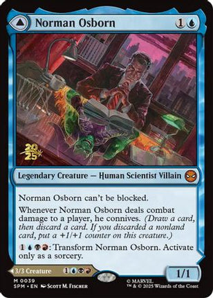 Norman Osborn [Prerelease Cards] Foil