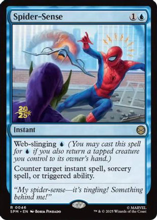 Spider-Sense [Prerelease Cards] Foil