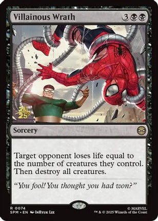 Villainous Wrath [Prerelease Cards] Foil