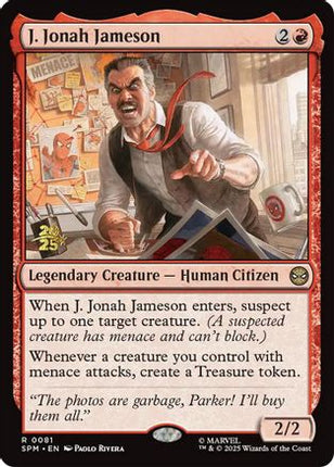 J. Jonah Jameson [Prerelease Cards] Foil