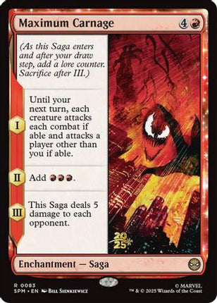 Maximum Carnage [Prerelease Cards] Foil