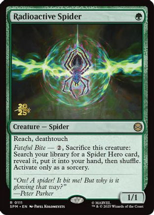 Radioactive Spider [Prerelease Cards] Foil