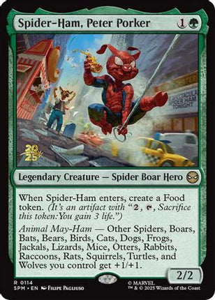 Spider-Ham, Peter Porker [Prerelease Cards] Foil