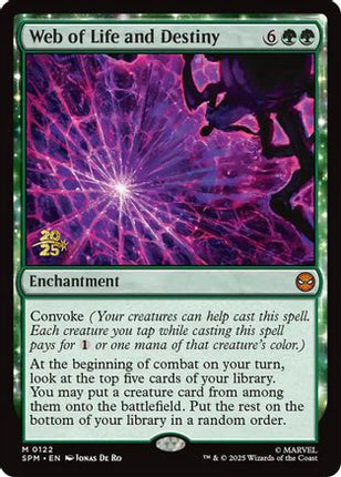 Web of Life and Destiny [Prerelease Cards] Foil