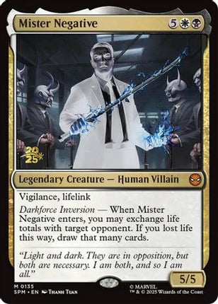 Mister Negative [Prerelease Cards] Foil