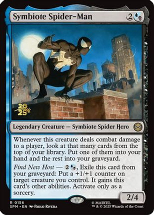 Symbiote Spider-Man [Prerelease Cards] Foil