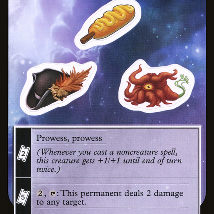 Cursed Firebreathing Yogurt [Unfinity Sticker Sheets]