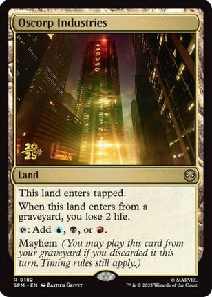 Oscorp Industries [Prerelease Cards] Foil