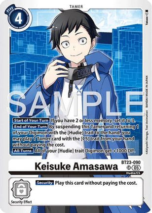 Keisuke Amasawa [BT23-090] [Hackers' Slumber] Foil