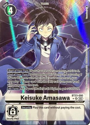 Keisuke Amasawa (Alternate Art) [BT23-090] [Hackers' Slumber] Foil