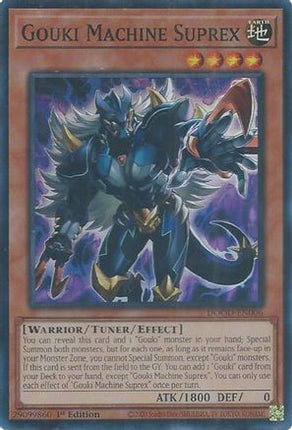 Gouki Machine Suprex (Super Rare) [DOOD-EN006] 1st Edition