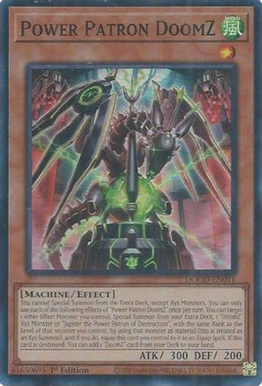 Power Patron DoomZ (Super Rare) [DOOD-EN011] 1st Edition