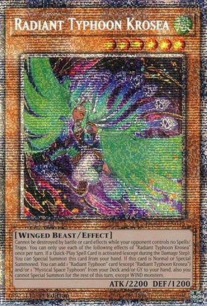 Radiant Typhoon Krosea  [DOOD-EN015] Starlight Rare 1st Edition