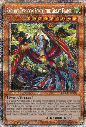 Radiant Typhoon Fonix, the Great Flame (Starlight Rare)  [DOOD-EN017] 1st Edition