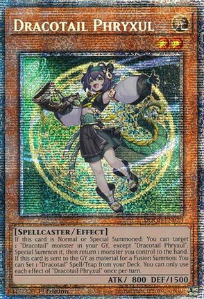 Dracotail Phryxul  [DOOD-EN023] Starlight Rare 1st Edition