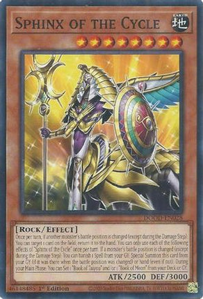 Sphinx of the Cycle (Common / Short Print) [DOOD-EN028] 1st Edition