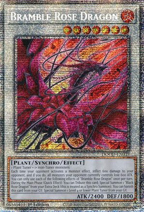 Bramble Rose Dragon  [DOOD-EN039] Starlight Rare 1st Edition
