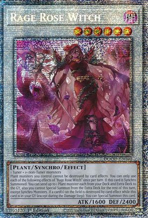 Rage Rose Witch  [DOOD-EN040] Starlight Rare 1st Edition