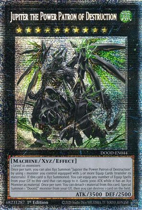 Jupiter the Power Patron of Destruction (Starlight Rare)  [DOOD-EN044] 1st Edition