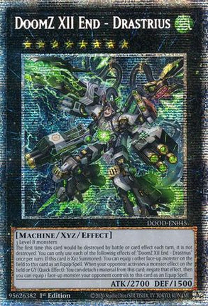 DoomZ XII End - Drastrius  [DOOD-EN045] Starlight Rare 1st Edition