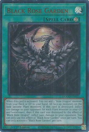 Black Rose Garden [DOOD-EN055] Ultra Rare 1st Edition