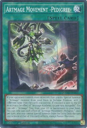 Artmage Movement -Pedigree- [DOOD-EN060] Common / Short Print 1st Edition