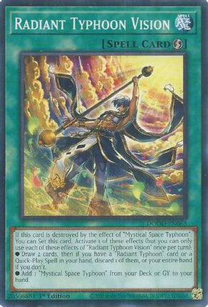 Radiant Typhoon Vision [DOOD-EN063] Common / Short Print 1st Edition