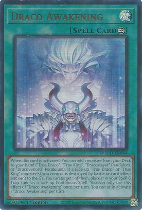 Draco Awakening [DOOD-EN064] Ultra Rare 1st Edition