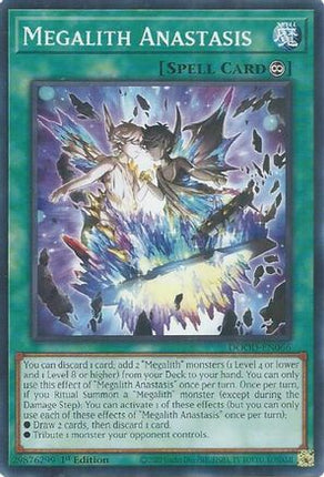 Megalith Anastasis [DOOD-EN066] Common / Short Print 1st Edition