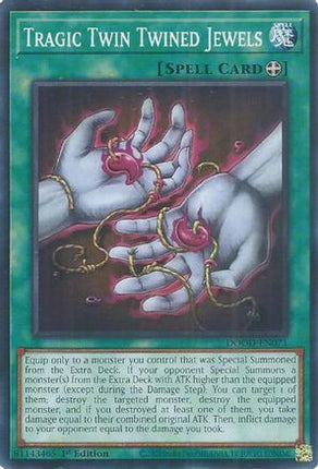 Tragic Twin Twined Jewels (Common / Short Print) [DOOD-EN071] 1st Edition