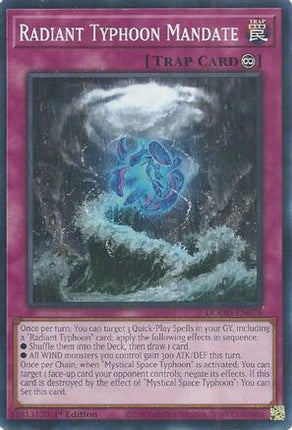 Radiant Typhoon Mandate [DOOD-EN076] Common / Short Print 1st Edition