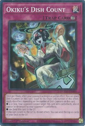 Okiku's Dish Count [DOOD-EN080] Common / Short Print 1st Edition