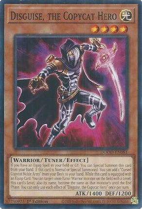 Disguise, the Copycat Hero [DOOD-EN081] Common / Short Print 1st Edition