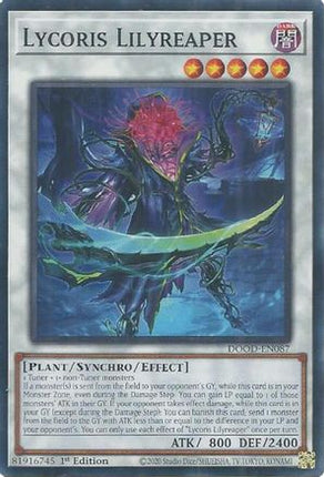 Lycoris Lilyreaper [DOOD-EN087] Common / Short Print 1st Edition