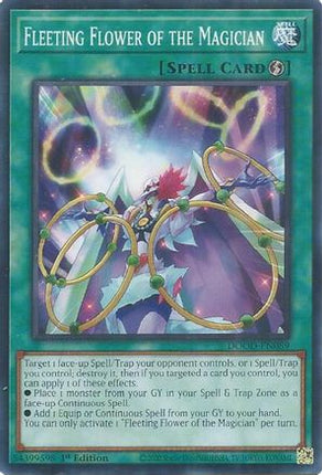 Fleeting Flower of the Magician [DOOD-EN089] Common / Short Print 1st Edition