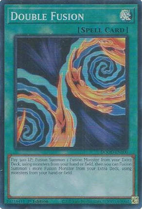 Double Fusion [DOOD-EN100] Super Rare 1st Edition