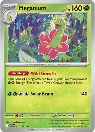 Meganium - 10/null [ME01: Mega Evolution] Reverse Holofoil