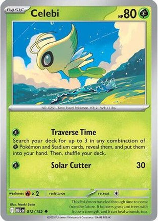 Celebi - 12/null [ME01: Mega Evolution] Reverse Holofoil