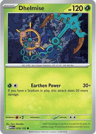 Dhelmise - 18/null [ME01: Mega Evolution] Reverse Holofoil